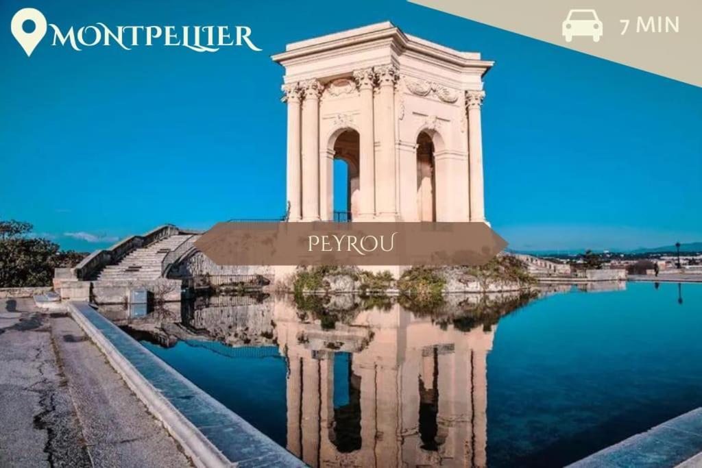 016- T2 Tropisme, Appart 1 Chambre,Clim,Wifi,Parking Монпелие Екстериор снимка